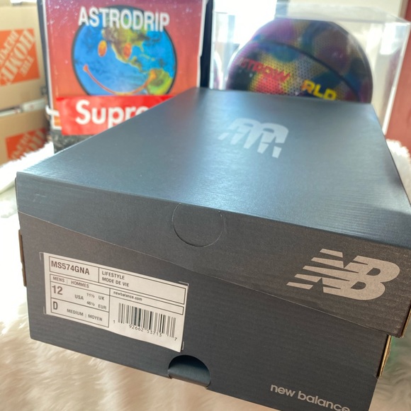 🆕 - New Balance 574 Sport - Navy Pigment - Men 12 - Picture 8 of 8